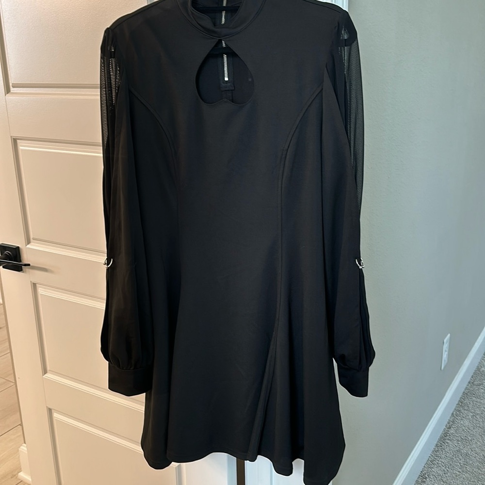 Punk rave, Gothic skater dress